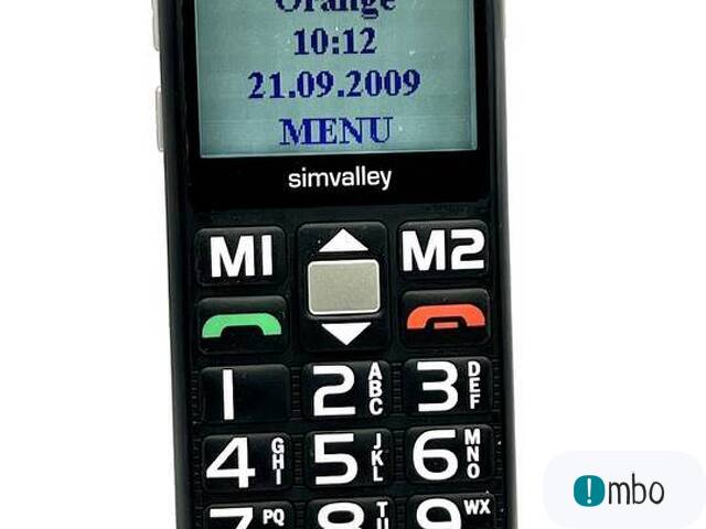 Telefon komórkowy Simvalley XL-915 dla seniorów. - 1